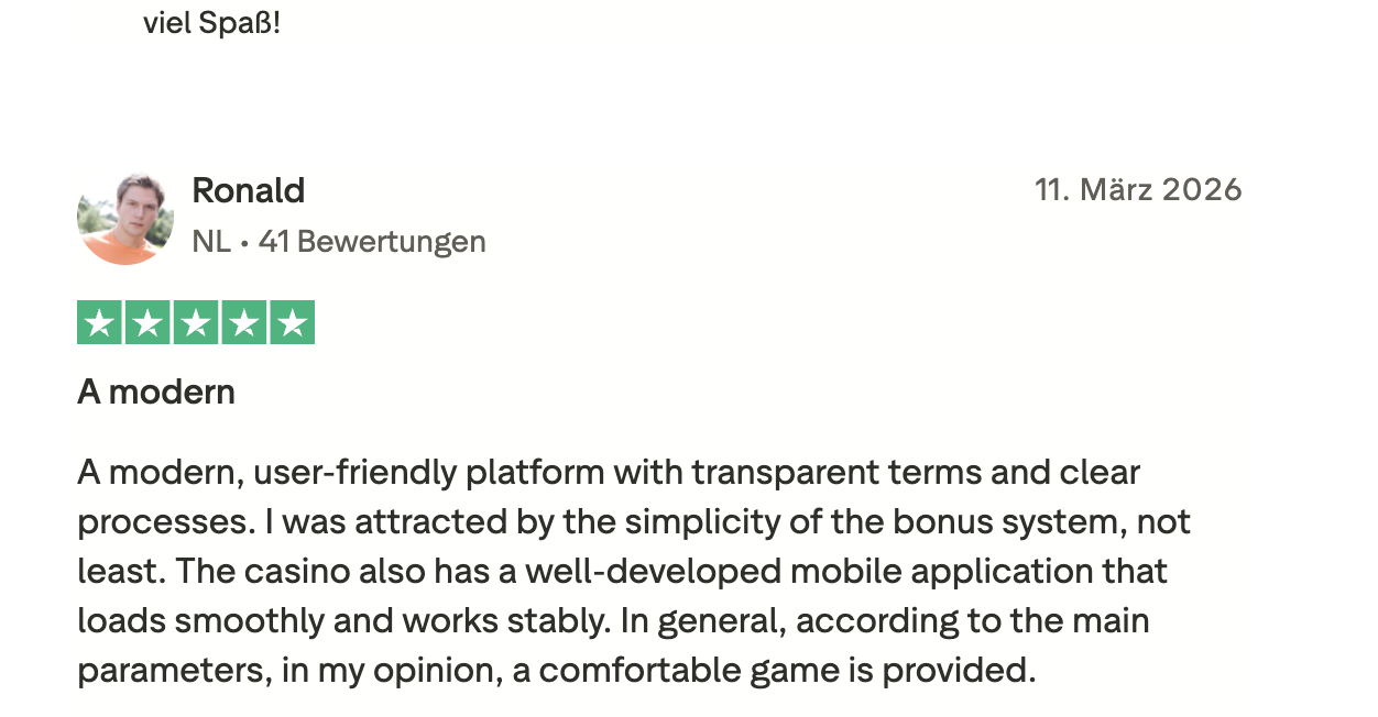Beef Casino mobile App Transparenz Bewertung